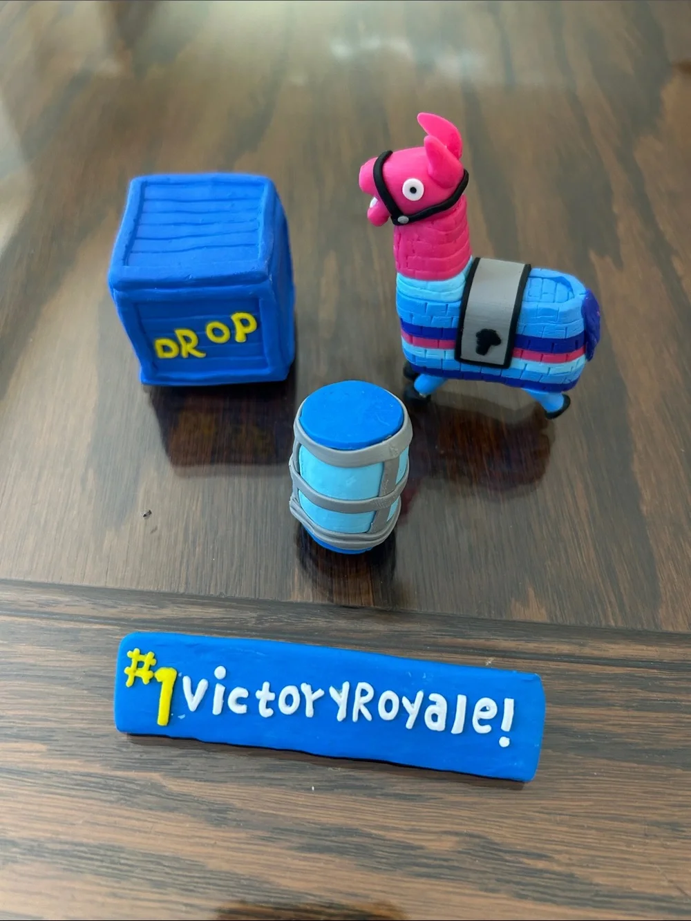 Fortnite Cake Decor